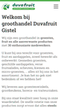 Mobile Screenshot of duvafruit.be